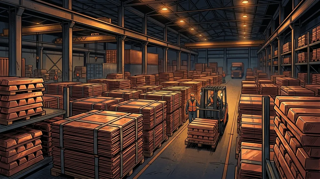 Copper's $6.70 Rebound: Warehouse Crunch Spurs Inflows
