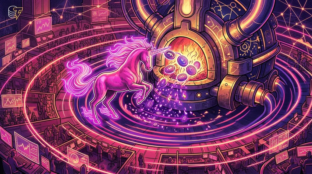 Uniswap Burns $1M Daily: Robinhood Ignites UNI Supply